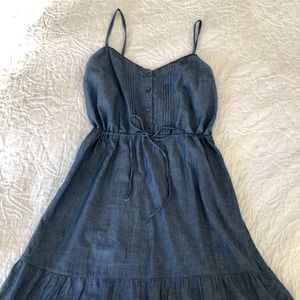 Old Navy Lightweight Denim Dress with Drawstring